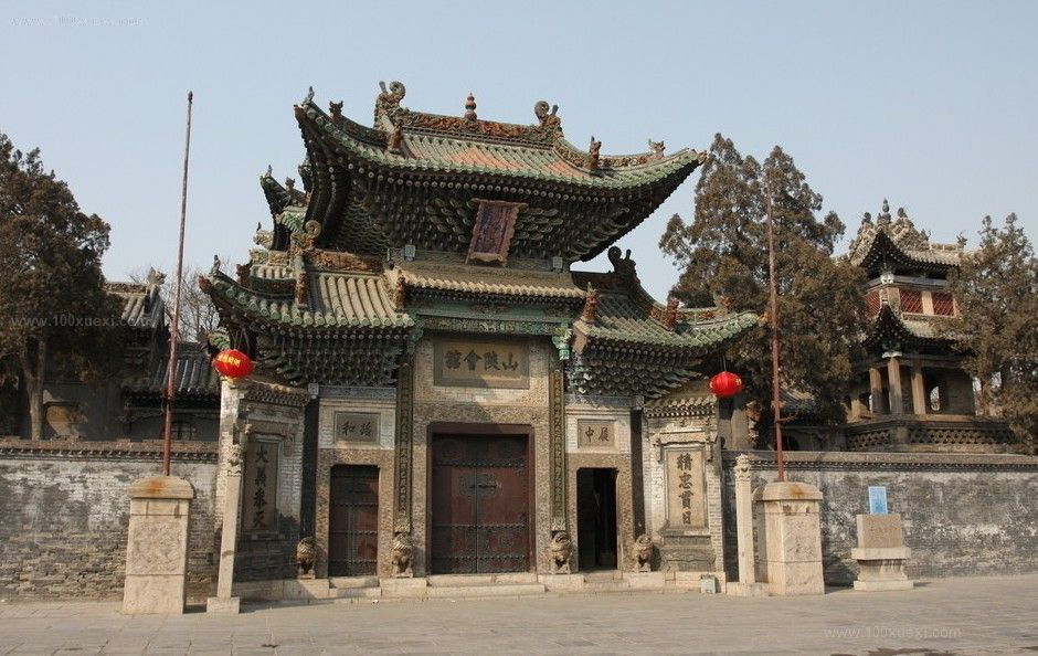 北京思路智园科技有限公司优秀员工参观山陕会馆