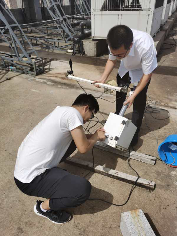 智慧平台环保园区出现异常，智园科技员工迎刃而解